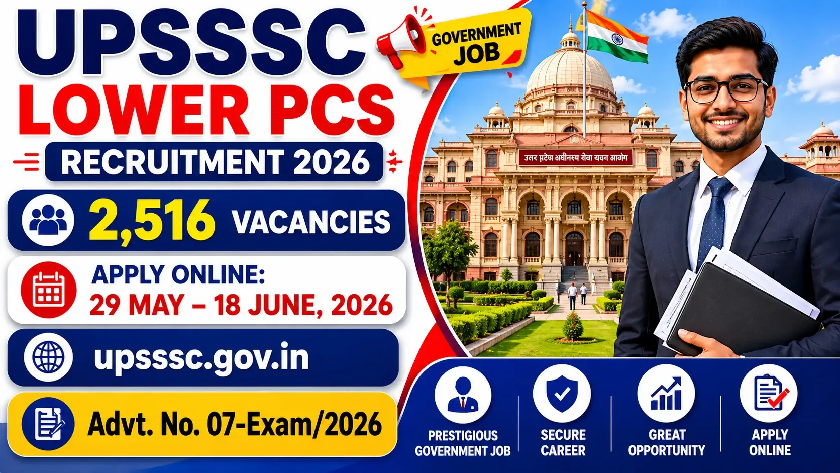 upsssc-lower-pcs-recruitment-exam-2026