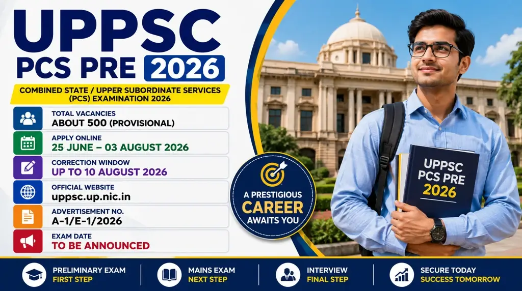 UPPSC-PCS-Pre-recruitment-exam-form-2026